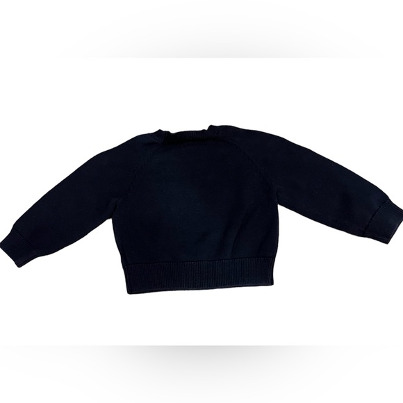 💠. **2 for $20** Oshkosh B’gosh Navy blue sweater size 6 month. - Picture 3 of 7
